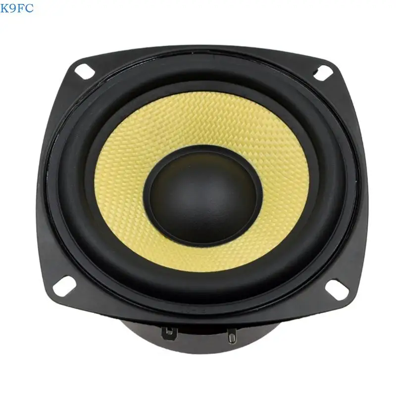 K9FC Studio Grade 4in Speaker Woofer Treble With Enhances Midrange Claritys And Heavy Duty Metal Motor Structure Compactly