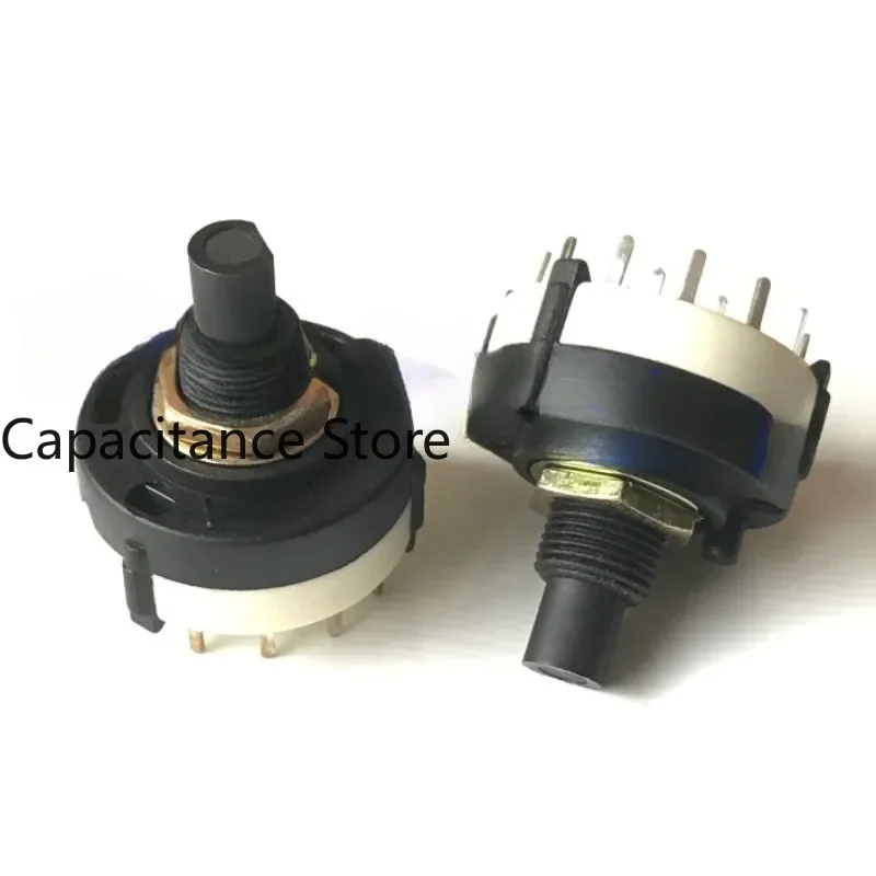 

5PCS SR2612F rotary switch radio band 4 knives 3 gears