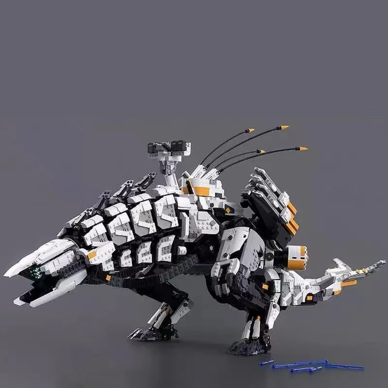 New MOC Horizon Zero Dawned Long-necked Beast Action Figure Building Block Mechanical Monster Mech Constructor Bricks Toys Gifts