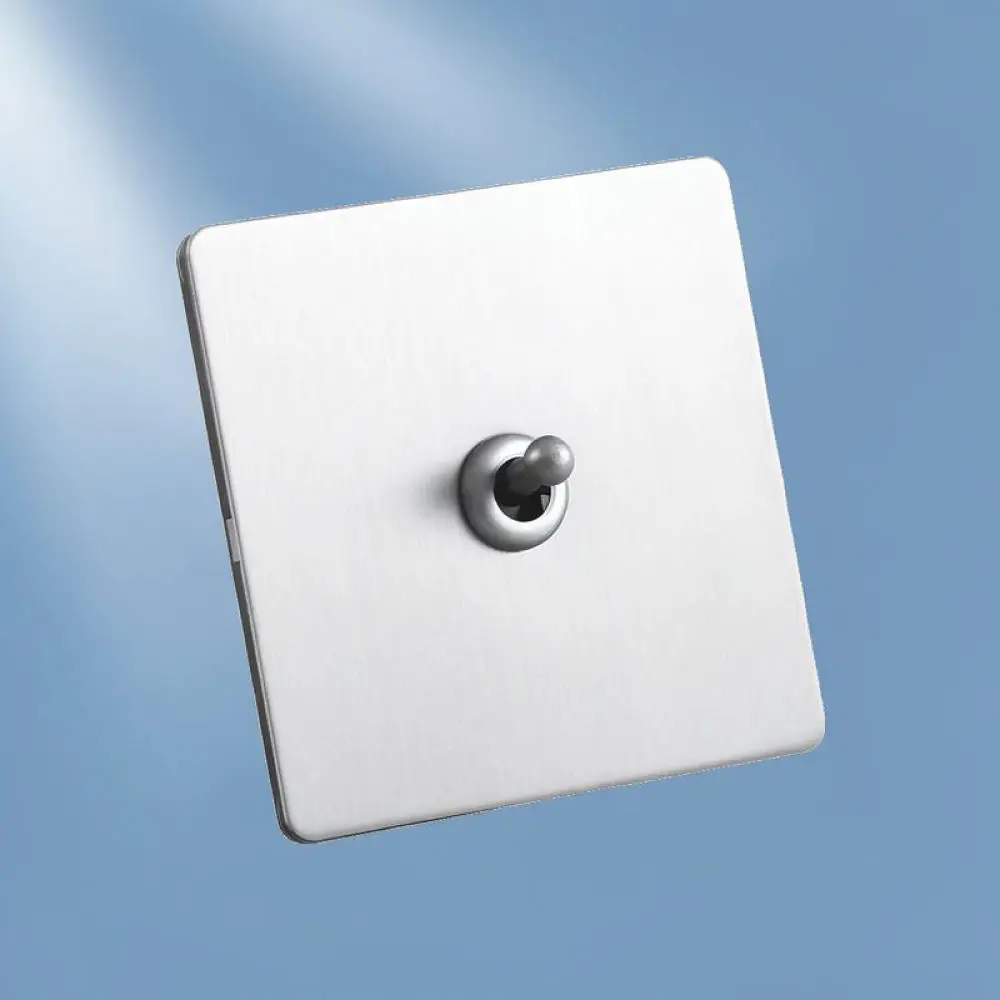 For For AOKOLa 86 Type Door Release Push Button Stainless Steel Exit Switch Automatic Reset Mechanism For Access Control