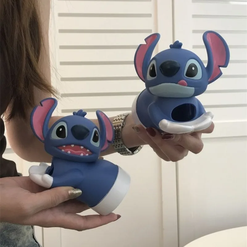 

Cartoon Lilo and Stitch Faucet Extension Decoration Kawaii Anime Stitch Doll Shaped Waterproof Splash Extended Faucet Toys