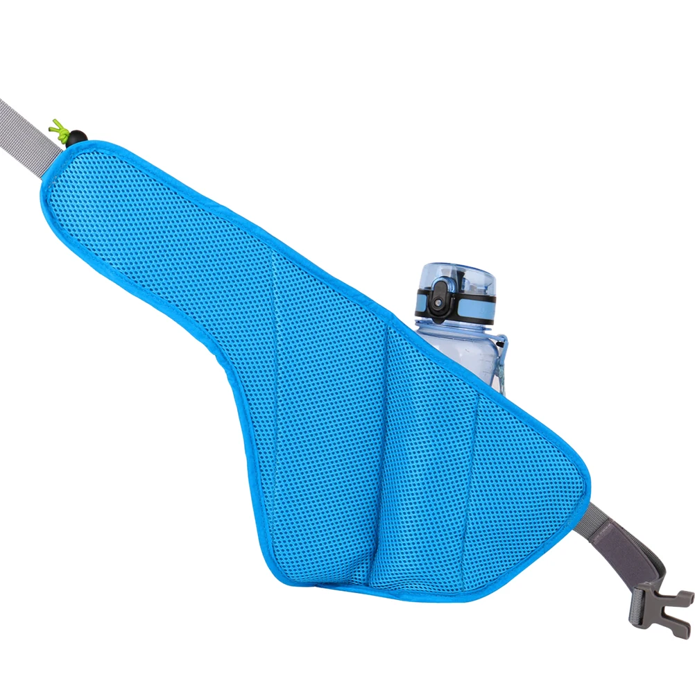 Premium Running Belt Waist Pack 600Ml Water Bottle Holder Waterproof Nylon Adjustable for Men Women Outdoor Sports Hiking