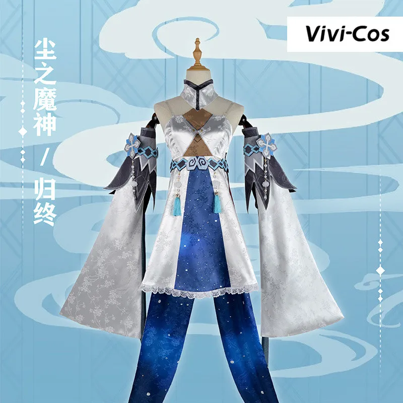 

Vivi-Cos Game Genshin Impact Guizhong The Devil Of The Dust Sexy Dress Cosplay Women's Costumes Halloween Role Play New