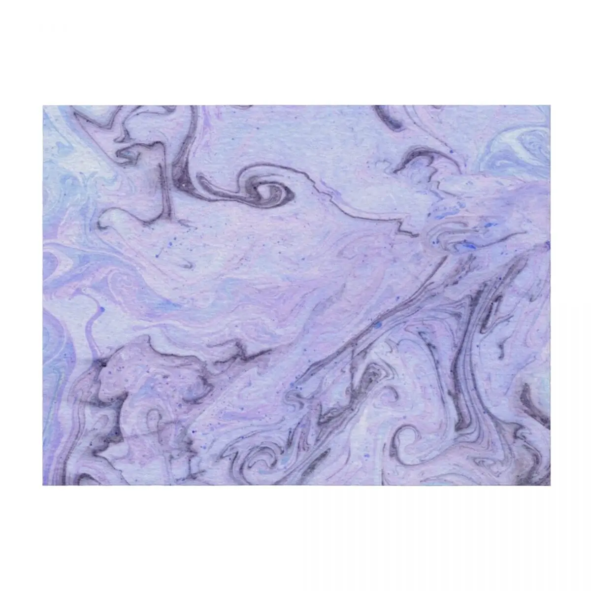 

Marbly Lavender Throw Blanket Thermals For Travel Designers Plush Blankets For Baby Blankets