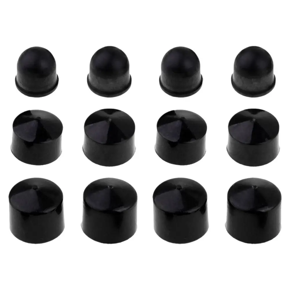 

12 шт. амортизирующих креплений для скейтборда, стабилизирующие кронштейны для плавной езды, аксессуары для лонгборда, замена траков для скейтборда