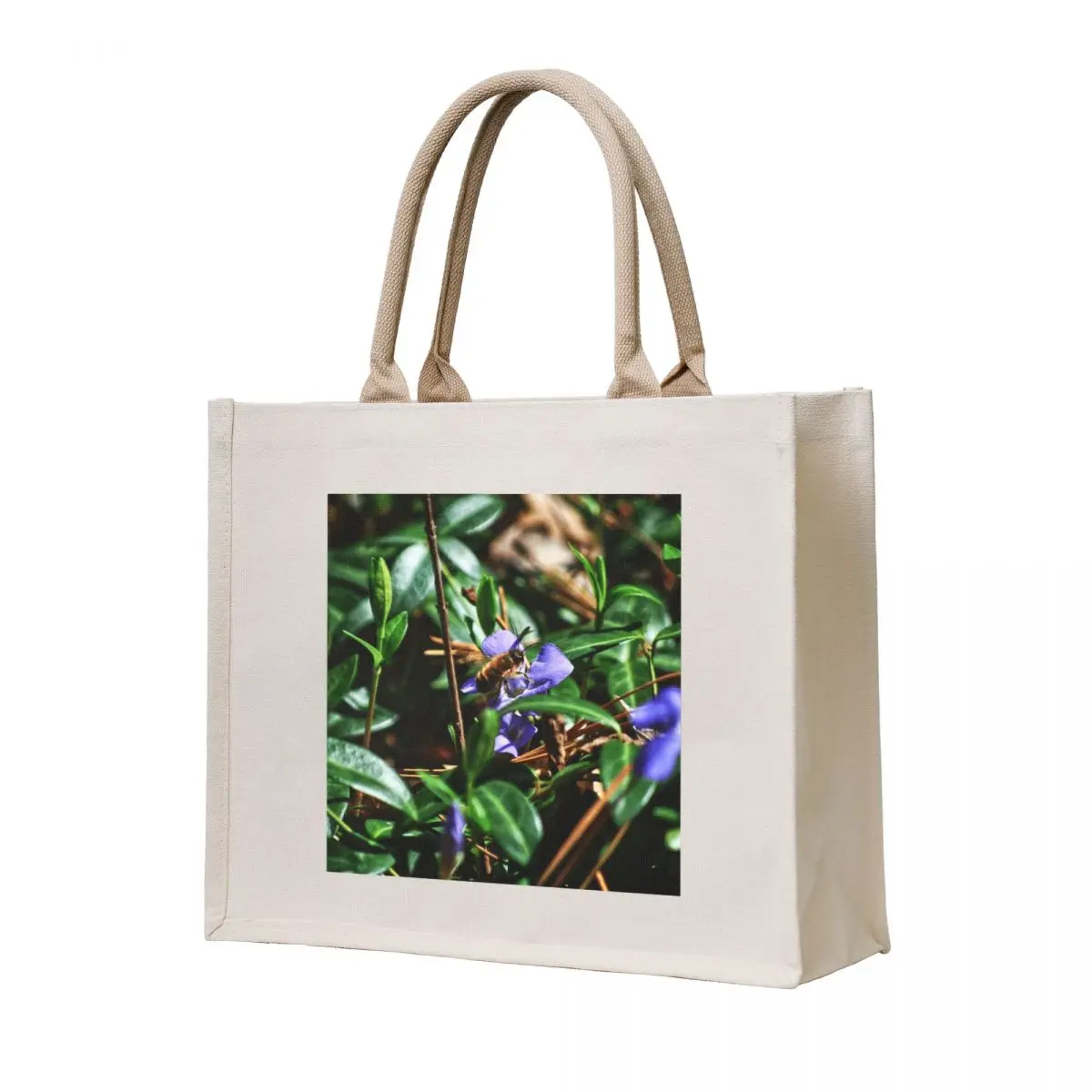 

First Bee Of The Year Tote Bag canvas tote bag woman shopping bag Candy bags cute pouch