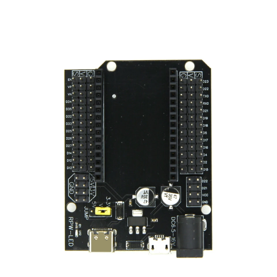 For ESP32 DevKitC-32 Dev Board, CH340C WiFi BT Dual Core Module, Ultra-Low Power for ESP-WROOM-32 Expansion Board