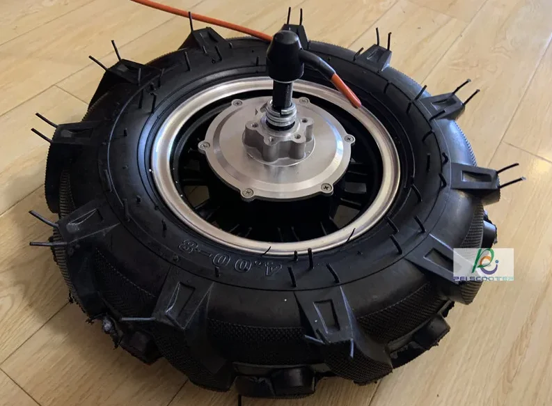 16 inch off-road tyre Single Axle Brushless Gear Low-Speed High-Torque scooter robot Hub Motor with hall sensors phub-16pss