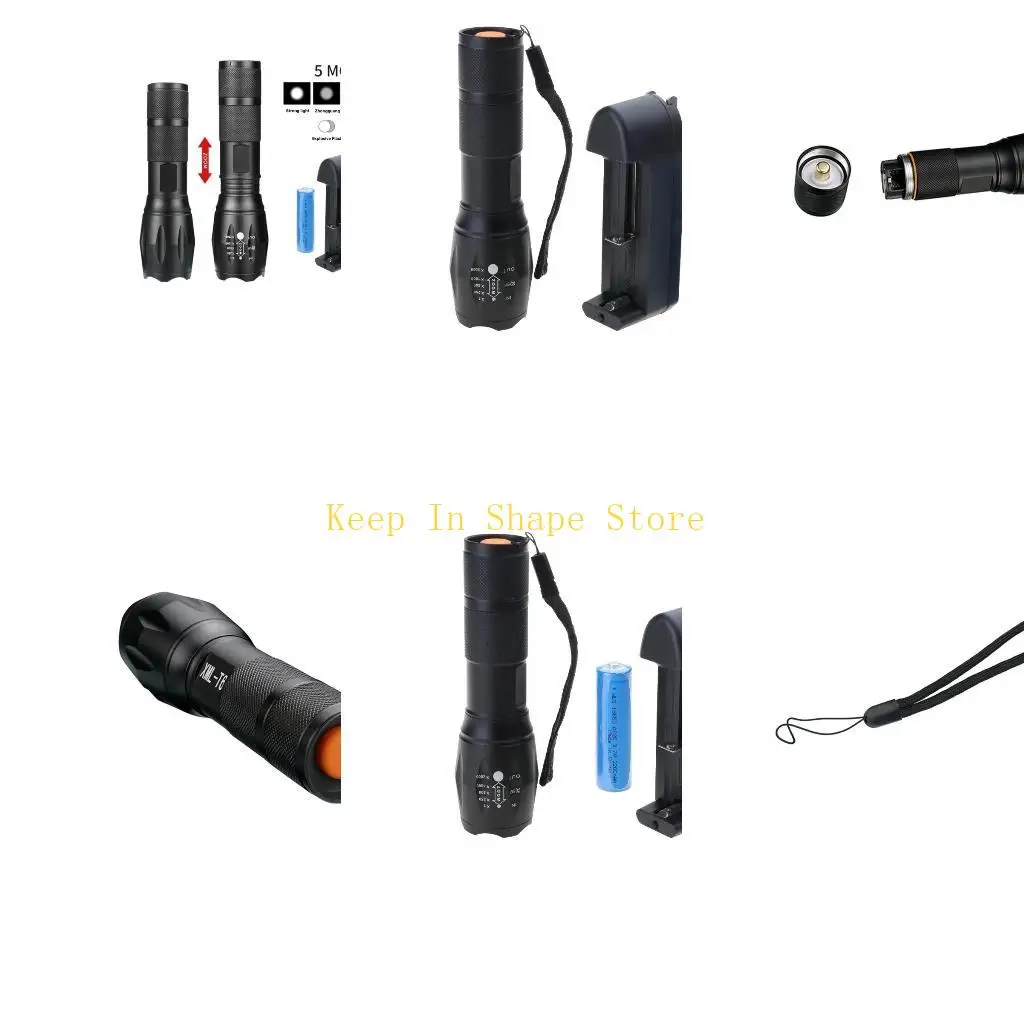 

U1JC Велоспорт Кемпинг Открытый Карманный Фонарик Рабочий Свет Туризм Водонепроницаемый Фонарик Ручной Карманный Фонарик