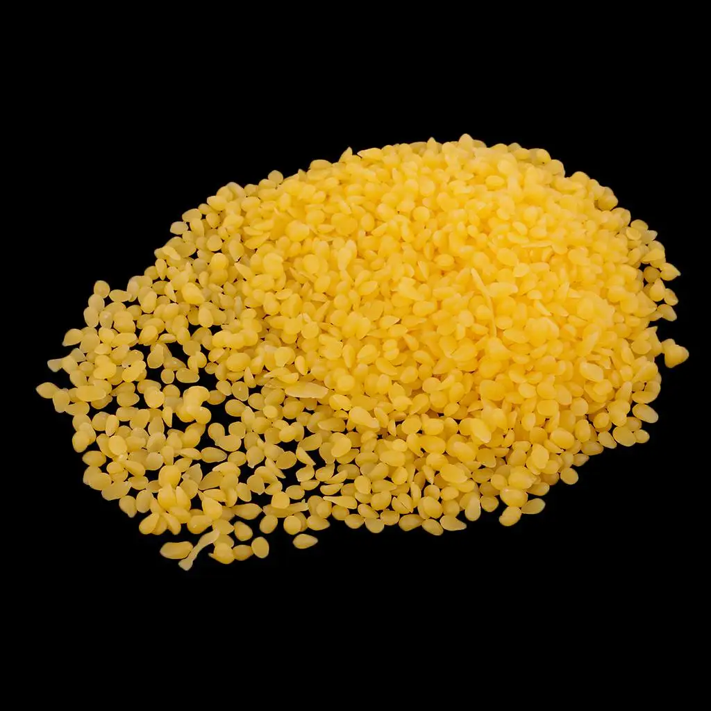 Pellets de cera de abejas de grado cosmético, aroma suave, cera de abejas Natural pura para cabello, mantequillas corporales, desodorante
