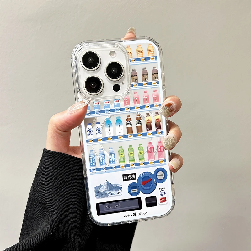 Máquina de venda automática capa magnética para samsung galaxy s25 edge s24 s23 s22 s21 ultra plus fe a56 a55 a54 a36 a35 a26 a16 a15 capa