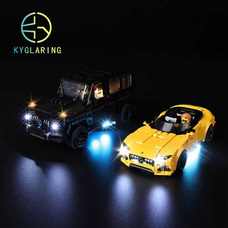 

Kyglaring Led Light Kit For 76924 Mercedes-AMG G 63&SL 63 Race Car Building Blocks (Only Light Kit Included)