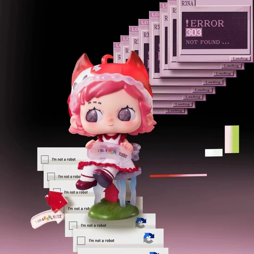 HEYONE Rina's Lost 303 Series Pop Culture Toys Blind Box Adorable Girl Figurine Collectible Set As A Birthday Gift for Someone