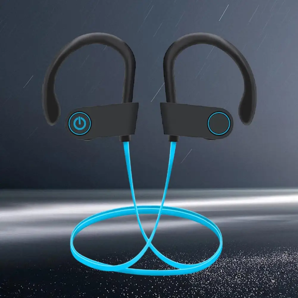 Wireless Bluetooth-compatible Headphones Stereo Surround Sound Earphones Waterproof Wireless Sports Earbuds Hifi Sound for Gym