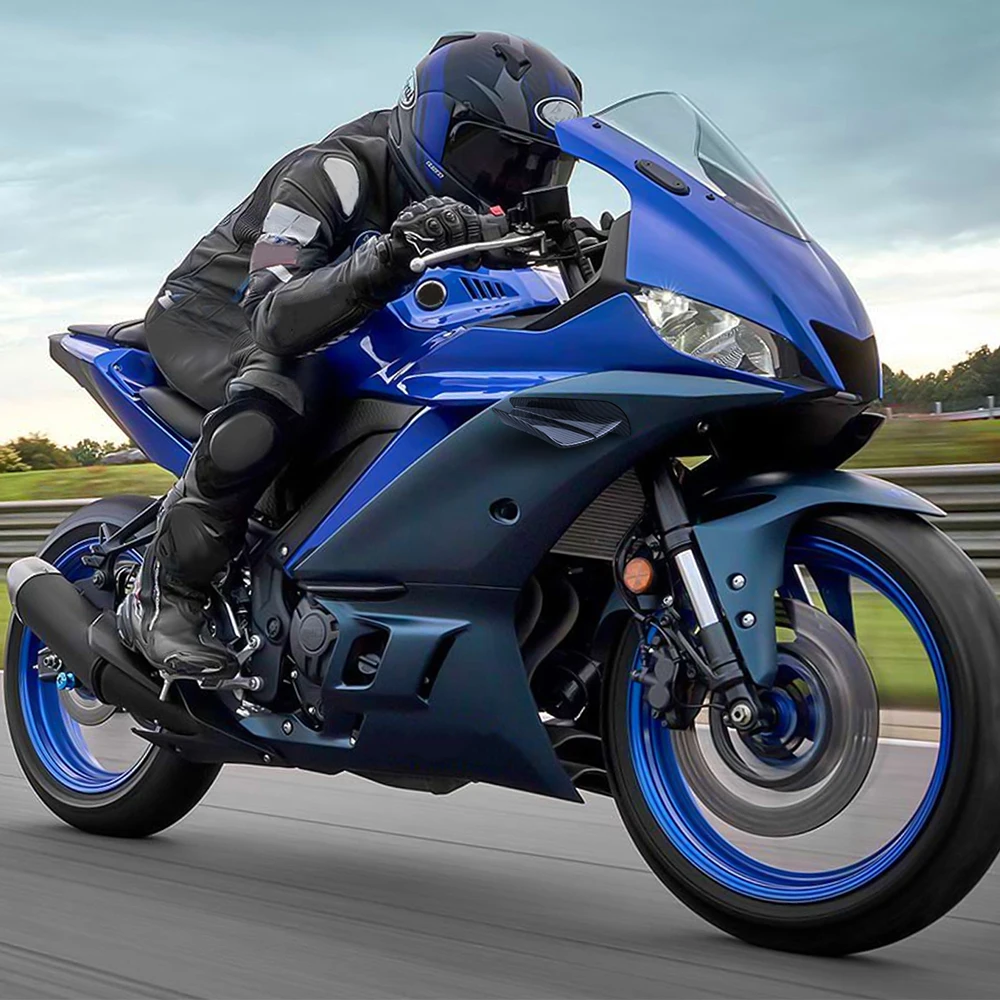 لسوزوكي فستروم 650 هايابوسا GSX1300R بورجمان 400 650 Gsxr 600 Gsxs 750 1000 ملحقات الدراجات النارية الجناح الهوائي #5