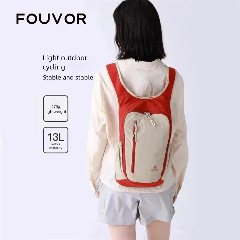 

Рюкзак Fouvor нейлоновый водонепроницаемый легкий для активного отдыха, путешествий, спорта, 2026, школьный ранец, одобренный для ручной клади в самолете, 3068-05