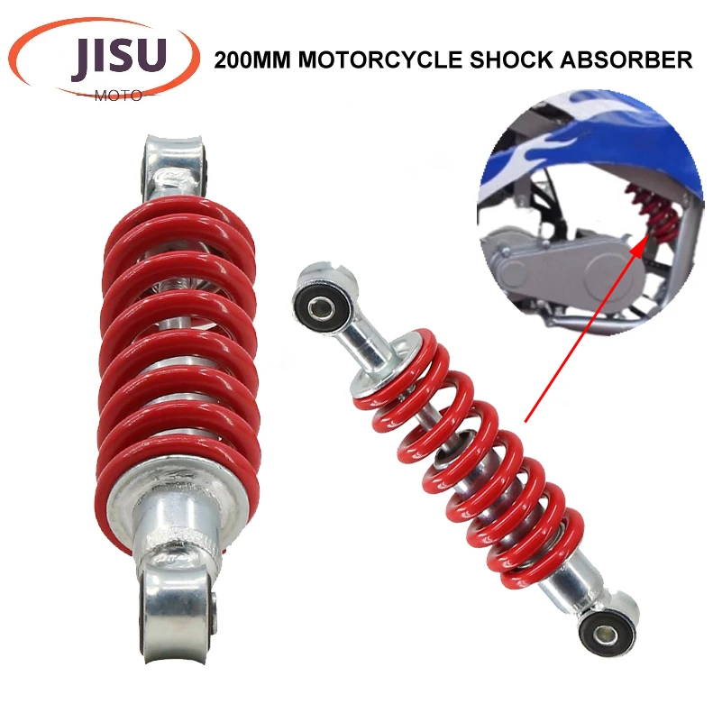 دراجة نارية امتصاص الصدمات 220 مللي متر ل 49cc تعليق صغير الربيع ATV حفرة الترابية دراجة نارية الملحقات