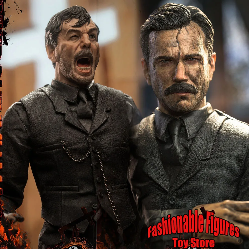 BLACK 8 STUDIO BK-004 1/6 Men Soldier Daniel Day-Lewis There Will Be Blood Full Set 12Inch Action Figure Body Best Collection