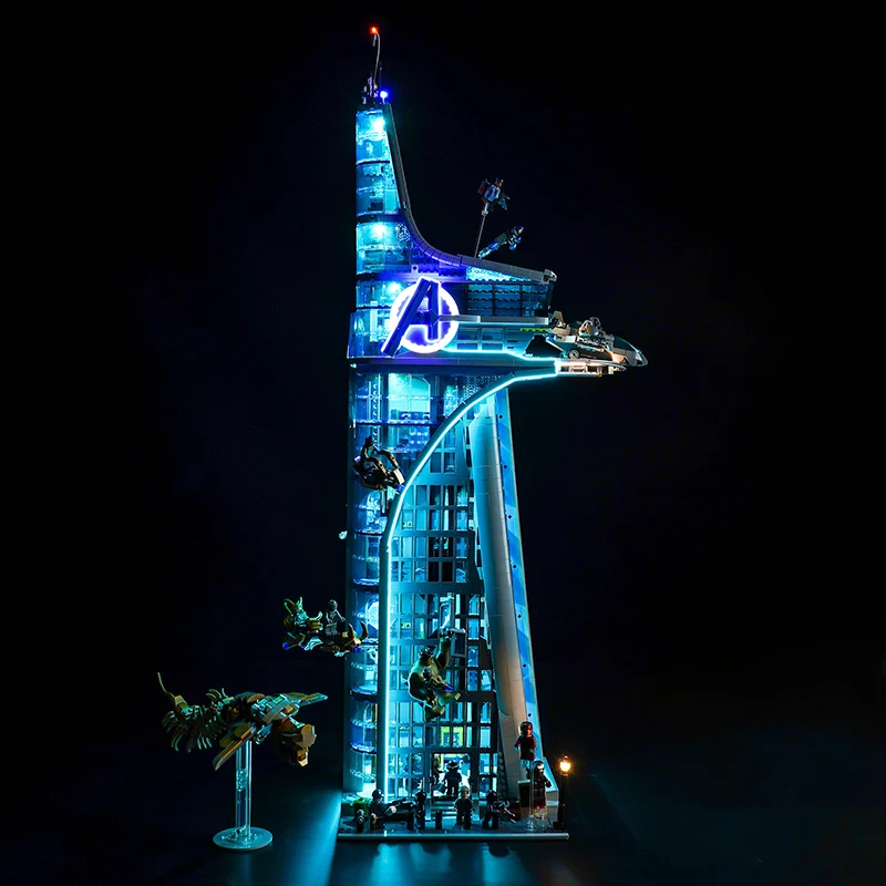 Lazishi Led Light 76269 Set Is Geschikt Voor Avengers Toren Bouwstenen (Inclusief Verlichtingsaccessoires Alleen)
