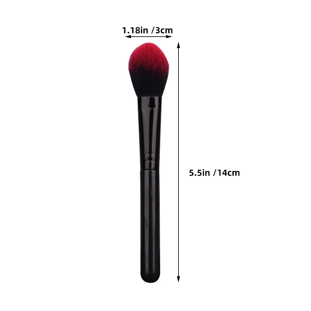 6-delige make-upborstelset Zachte haren voor foundation Concealer Poeder Blush Oogschaduw Dames Cosmetica Gezicht Schoonheidstools