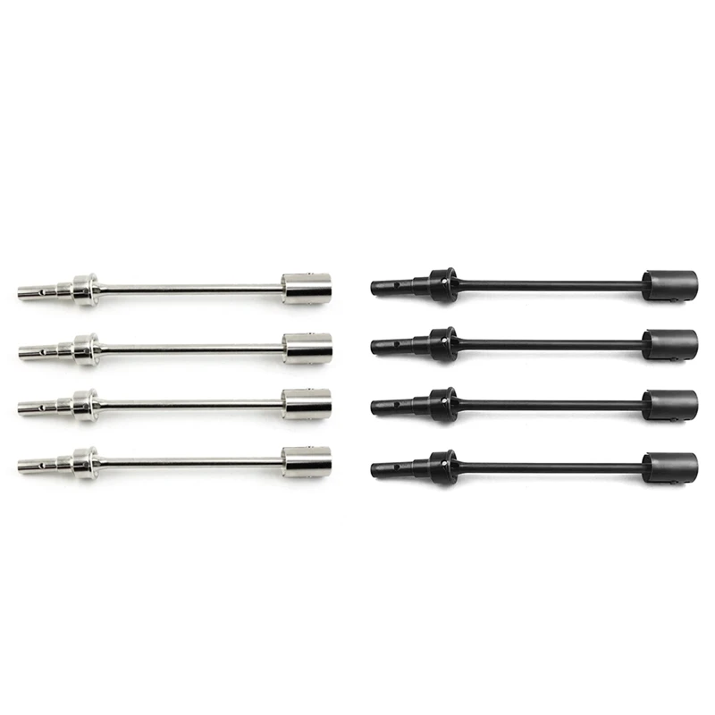 4Pcs Steel Driveshaft CVD Drive Shaft And Drive Cup For TRAXXAS E-Revo 2.0 VXL 86086-4 1/10 RC Car Upgrade Parts