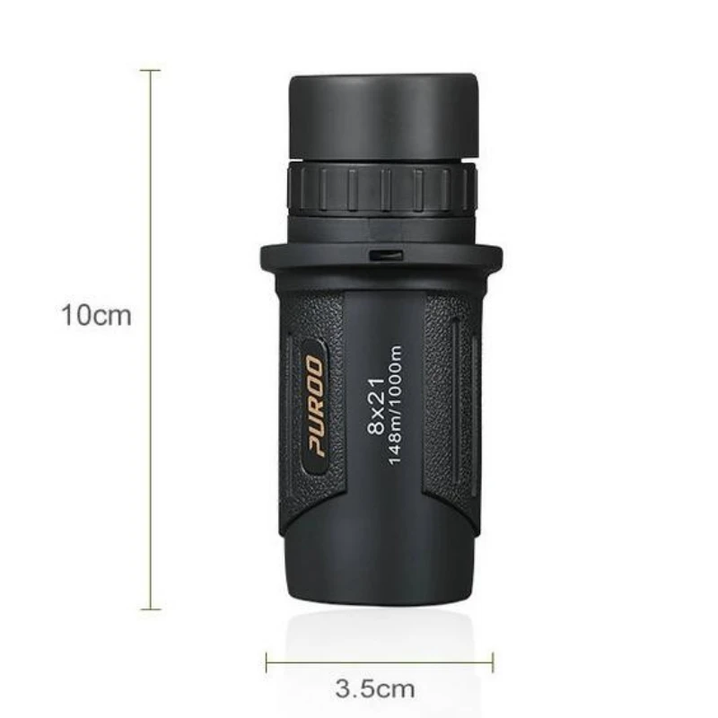 PUROO Precision Series 8X21mm Single tube Telescope Small Portable Outdoor Tourism Observation BAK4 Telescope