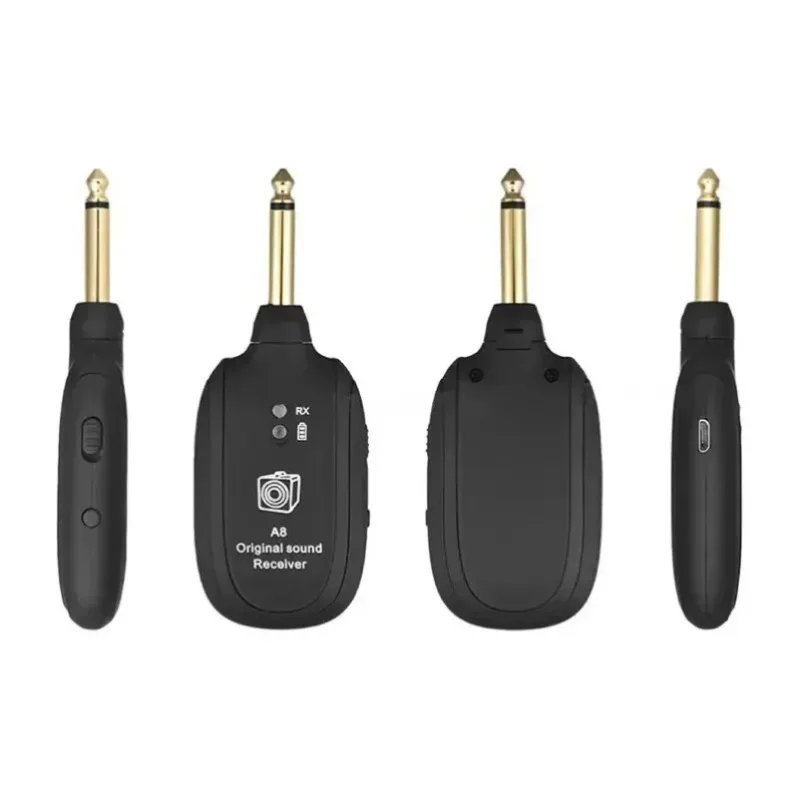 50M Wireless Guitar Transmitter Receiver Original Sound No Delay Rechargeable For Electric Guitar Bass Ukulele Stage Studio Use view 6