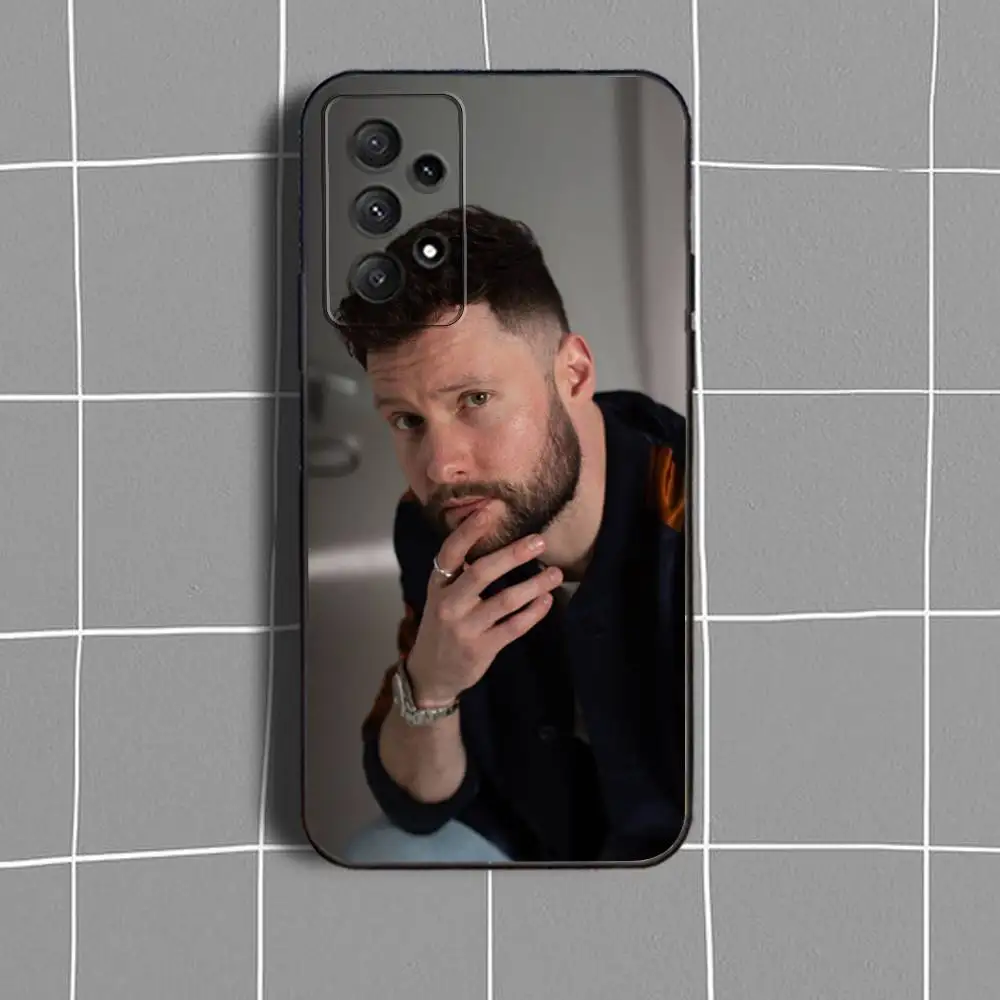 حافظة هاتف Avenoir C-Calum Scott لهاتف سامسونج جالاكسي A73,31,32,72,41,53,52,71,22,5G,Note,J7,8,9 غطاء أسود ناعم #2