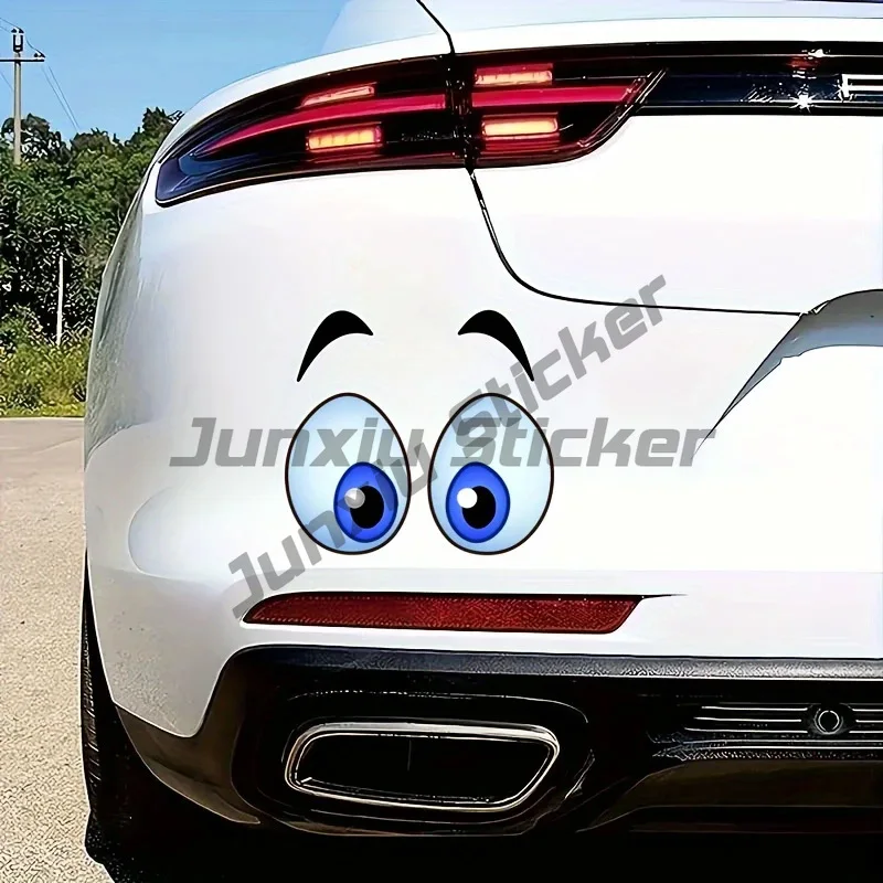 

Cartoon Fun Eye Decoration Stickers, for Cars, Trucks, Motorcycles, Car Windows, Tail Scratches, Bumper Stickers