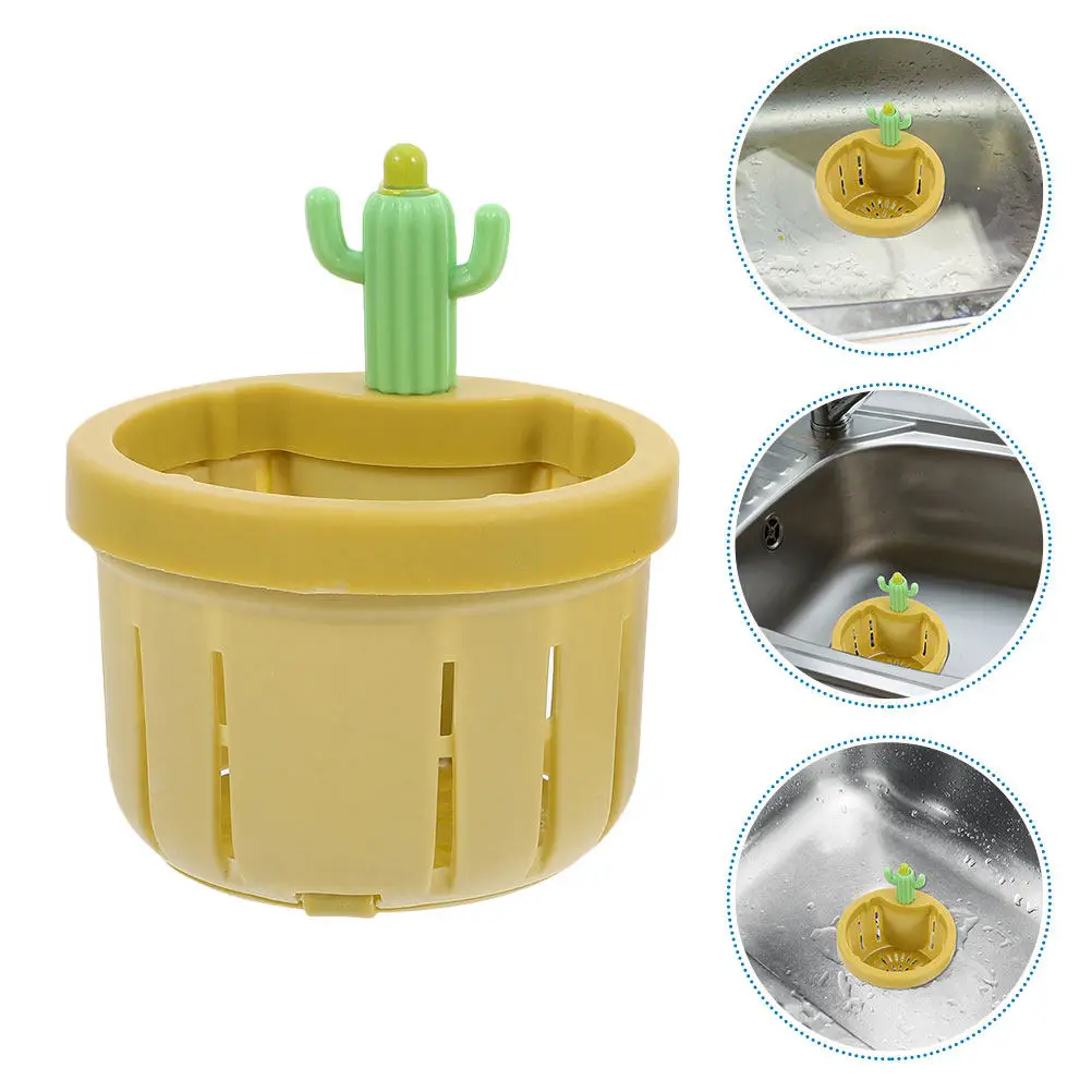 

Cactus Kitchen Sink Drain Strainer Filter Basket Multi-Functional Food Waste Collector Efficient Mesh Filter Kitchen Drain