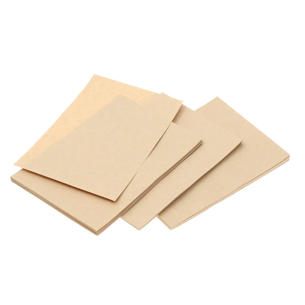 

100 Sheets Vintage Kraft Letter Writing Paper Lined Stationery Paper Retro Style for Graffiti Calligraphy Letter Sets
