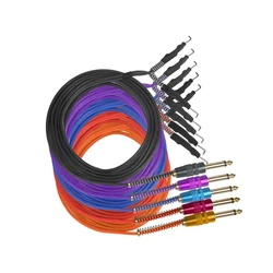 High Quality Silicone Tattoo Clip Cord 1.8M Soft Fireproof Tattoo Cable for Tattoo Machine Tattoos Accessories