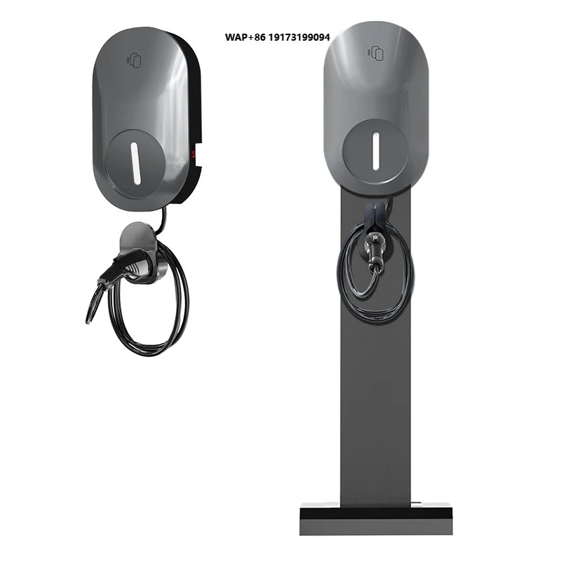 

HAIDIRA New 32A 7KW Wall-Mounted Level 2 AC EV Charger with WiFi+RFID CCS1/CCS2/GBT Interfaces 5m Cable for BYD Han & Song