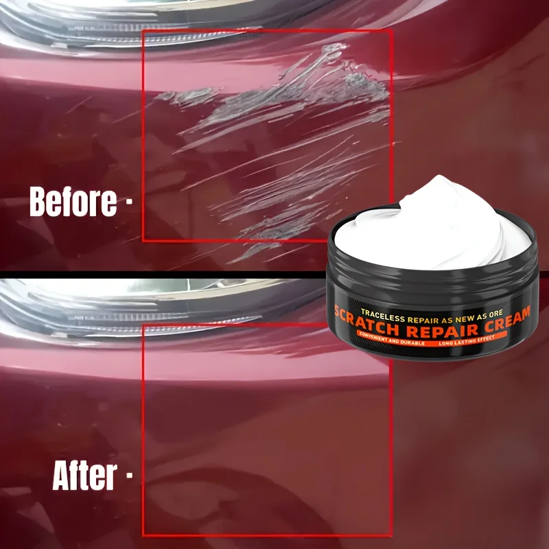Car Scratch Repair Kit,Deep Fix Fine Scratches& Sun Damage,Car Paint Polishing Paste,Long-Lasting Shine,Protects Original Finish