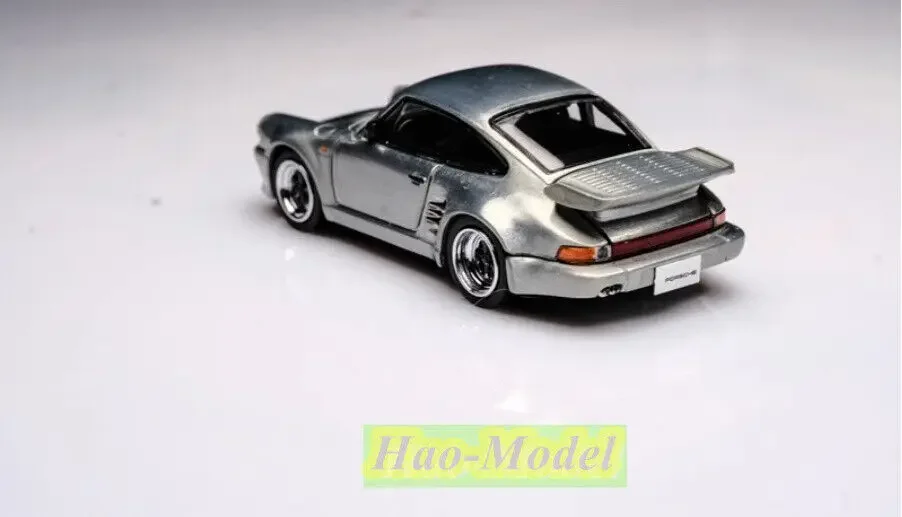 Modèle de voiture en alliage métallique moulé sous pression pour garçons, Porsche 911 930 Turbo, ornements de collection d'affichage de passe-temps, cadeaux d'anniversaire, 1:64 BSC