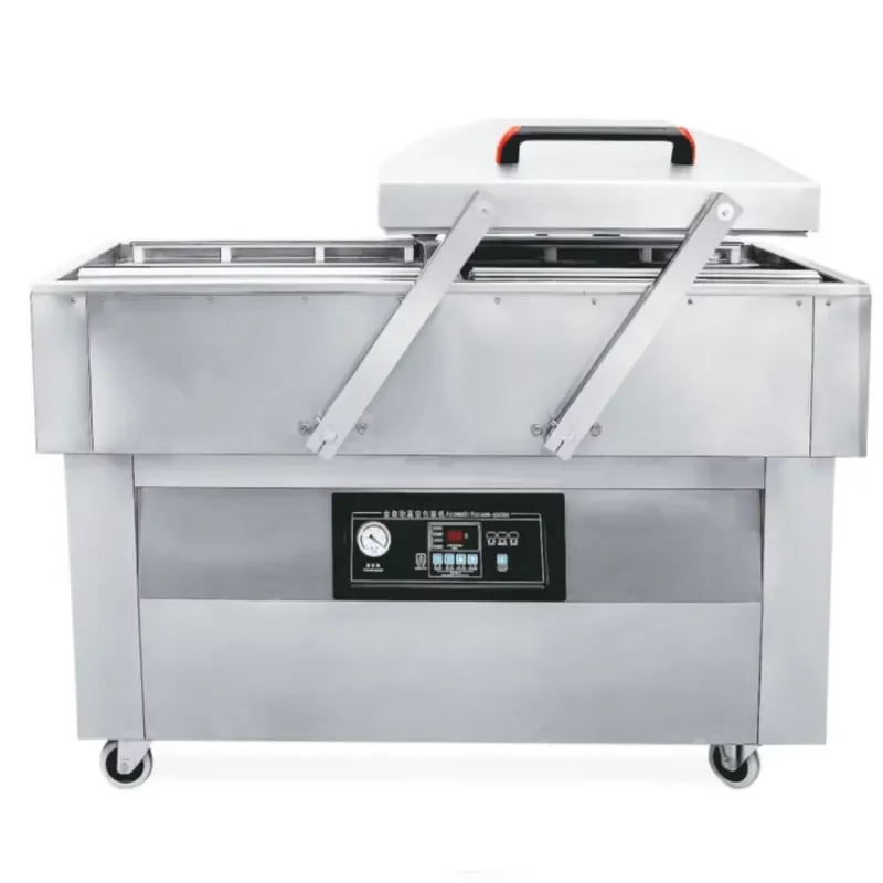 Used for DZ-600 2S Double Chamber Deep Chamber 300mm Food Meat Vacuum Packaging Sealing Machine Seafood Sausage Steak Vacuum