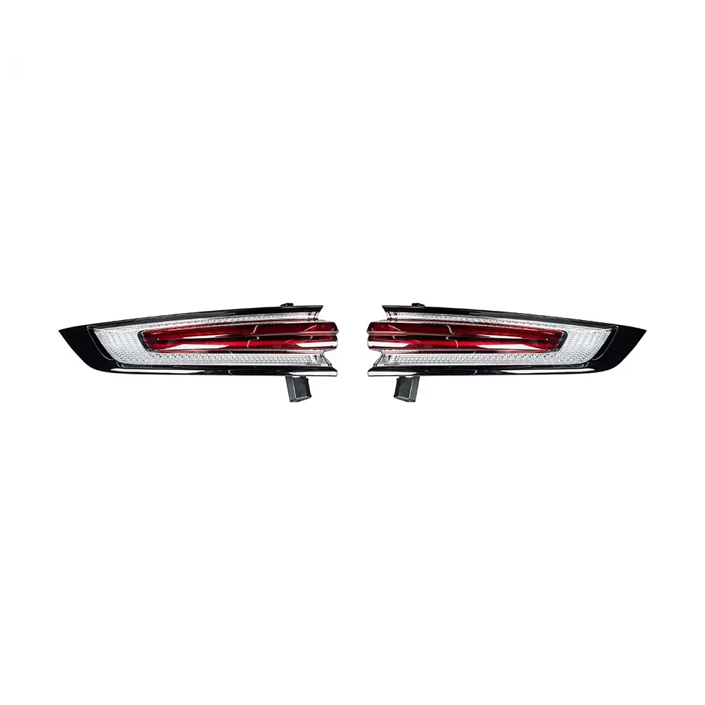 Applicable to the 2011-2017 for  Ca ye nne Models with the Updated and New 9Y0.2 Red-underneath Flowing Tail Lights