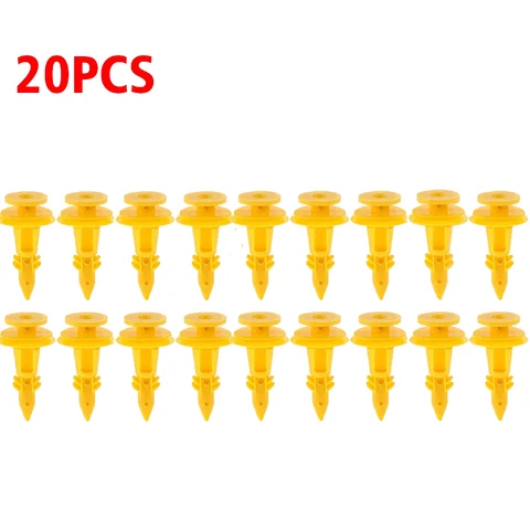 20x для WJ Jeep Grand Cherokee Chrysler Mini Vans Cirrus Dodge Stratus 6502991 Зажим для крепления панели задней двери автомобиля, фиксаторы заклепки