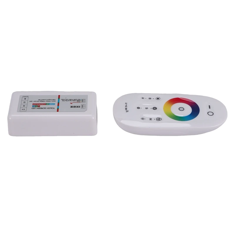 RF LED Remote Controller 2.4Ghz Wireless RF Touch LED RGB Dimmer Controller For 5050 3528 RGB LED Strip Light 12V/24V