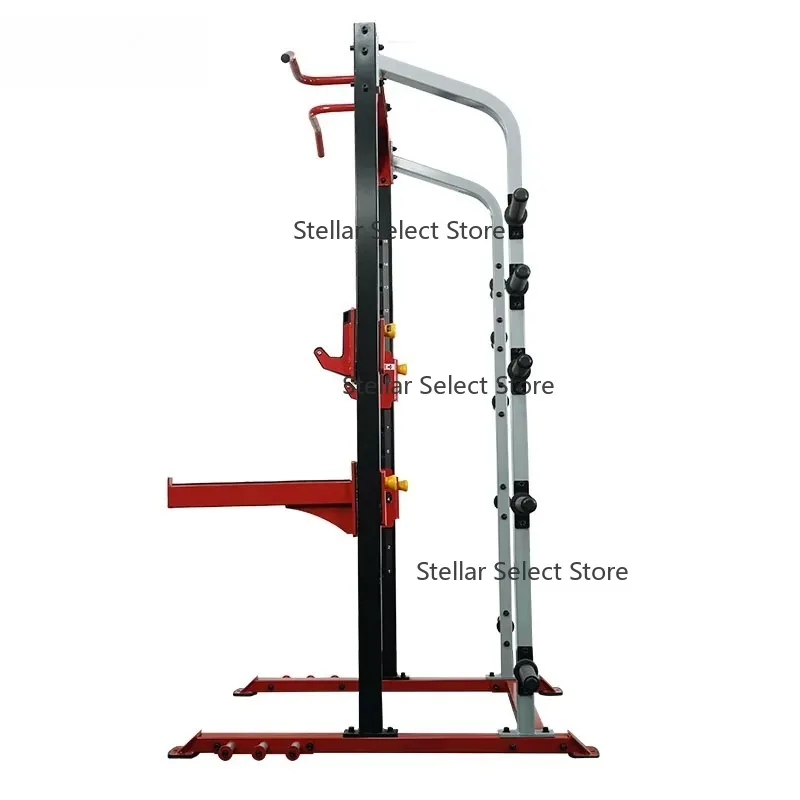 Wholesale  Expandable Multi-Functional Squat Rack Half Power Back Shoulder Press Exercise Frame  Rack Power Racks