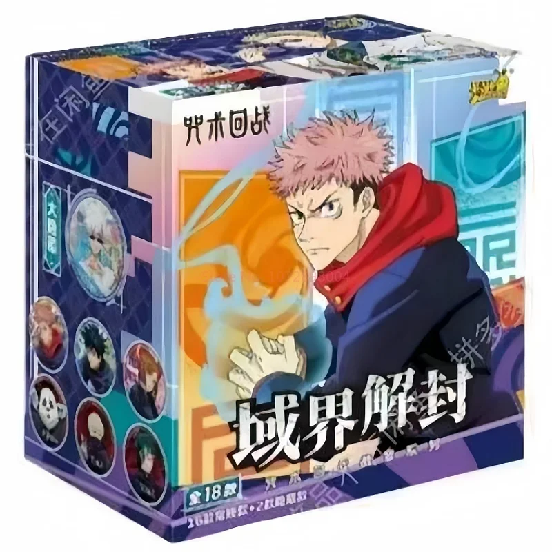 Tarjeta Kayou Jujutsu Kaisen, capítulo avanzado Gojo Satoru Fushiguro Megumi Itadori Yuji Warlock, tarjeta de colección, juguete de regalo, novedad de 2024