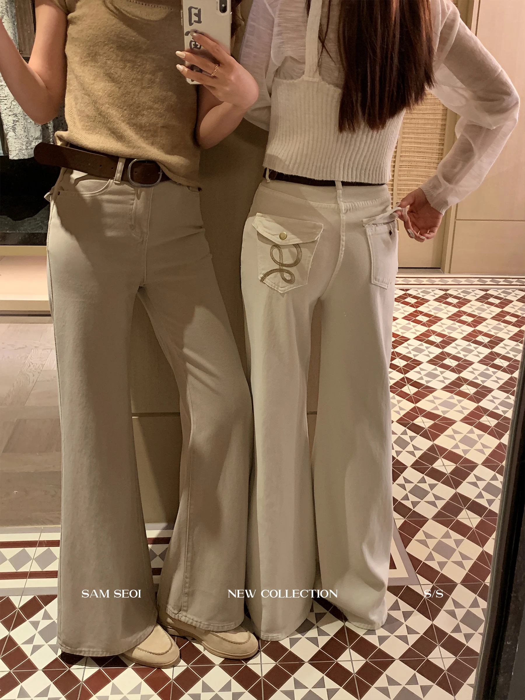 

Sam Seoi High Waist Casual Denim Jeans Ele Versatile Slimming Long Pants Spring New Sle Ladies Faion High Waist Jeans