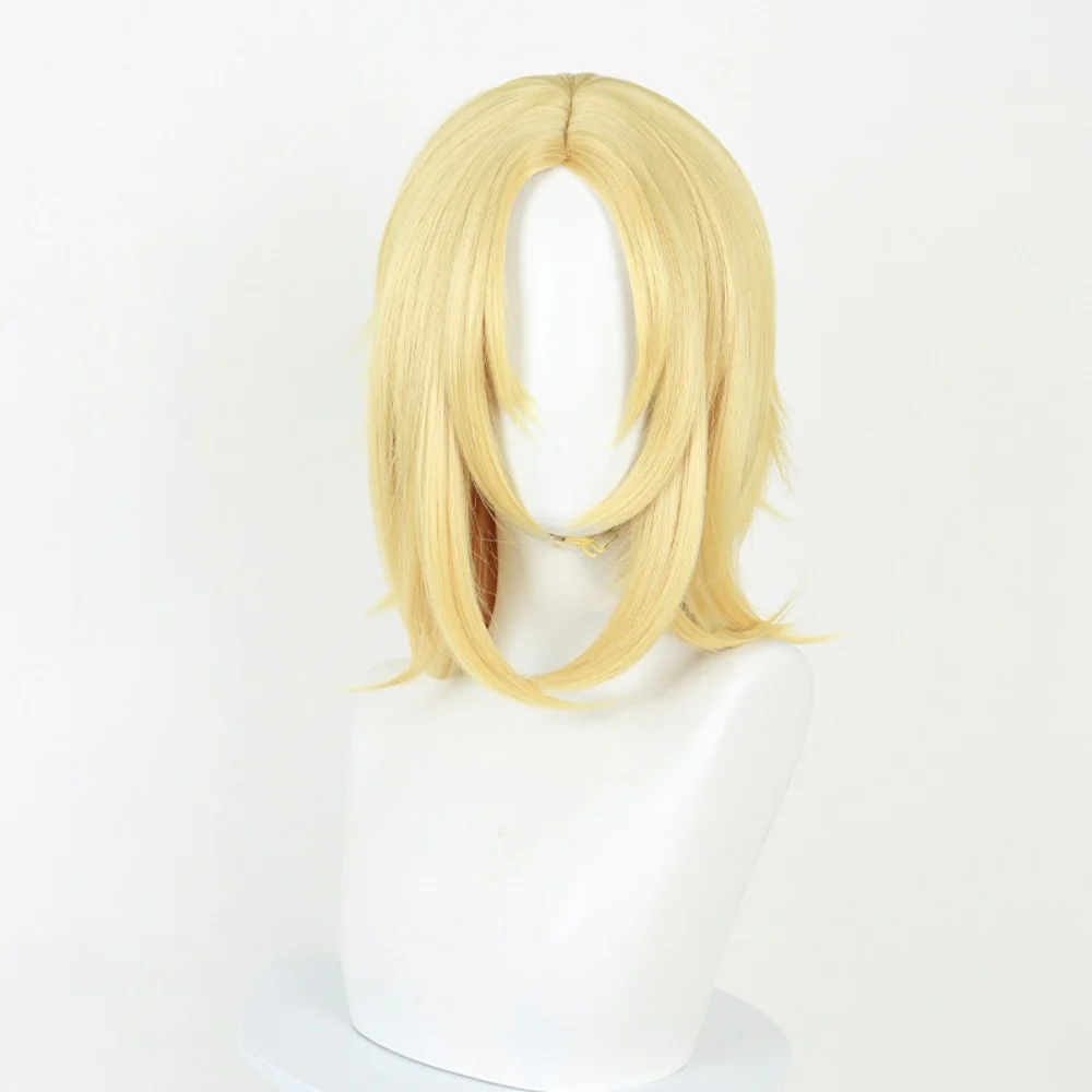 Anime Johnny Joestar Cosplay Wig Steel Ball Run Johnny Joestar Rose Net Wig Halloween Party Cos 2