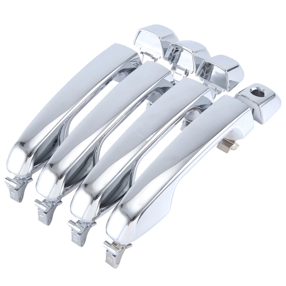 #52B Automotive Parts & Accessories,4PCS Door Handle Chrome for Toyota Lexus Exterior Door Pull Handle,Silver Plating