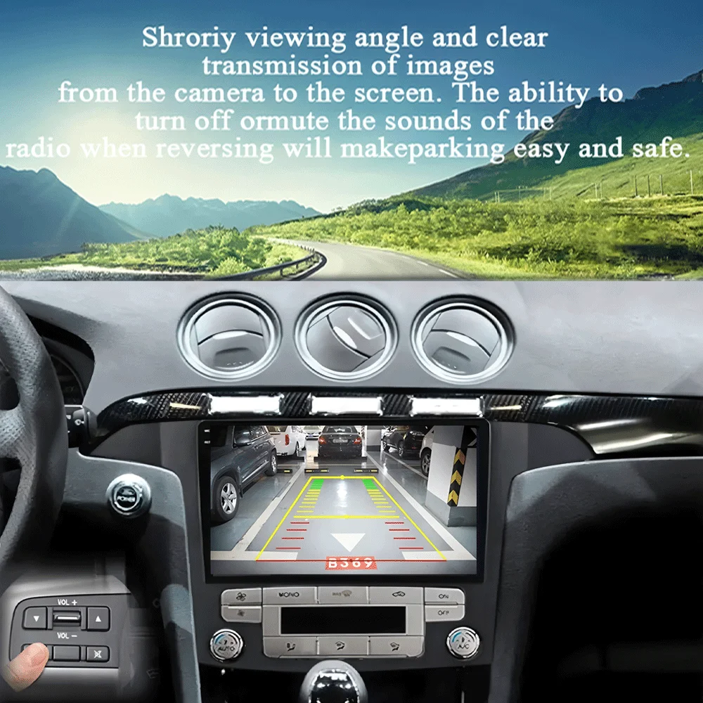 Android16 Video Player Carplay Auto For Ford S Max S-MAX 2007 2008 2009 2010 2011 - 2015 Multimedia Car Radio WIFI+4G DSP Stereo