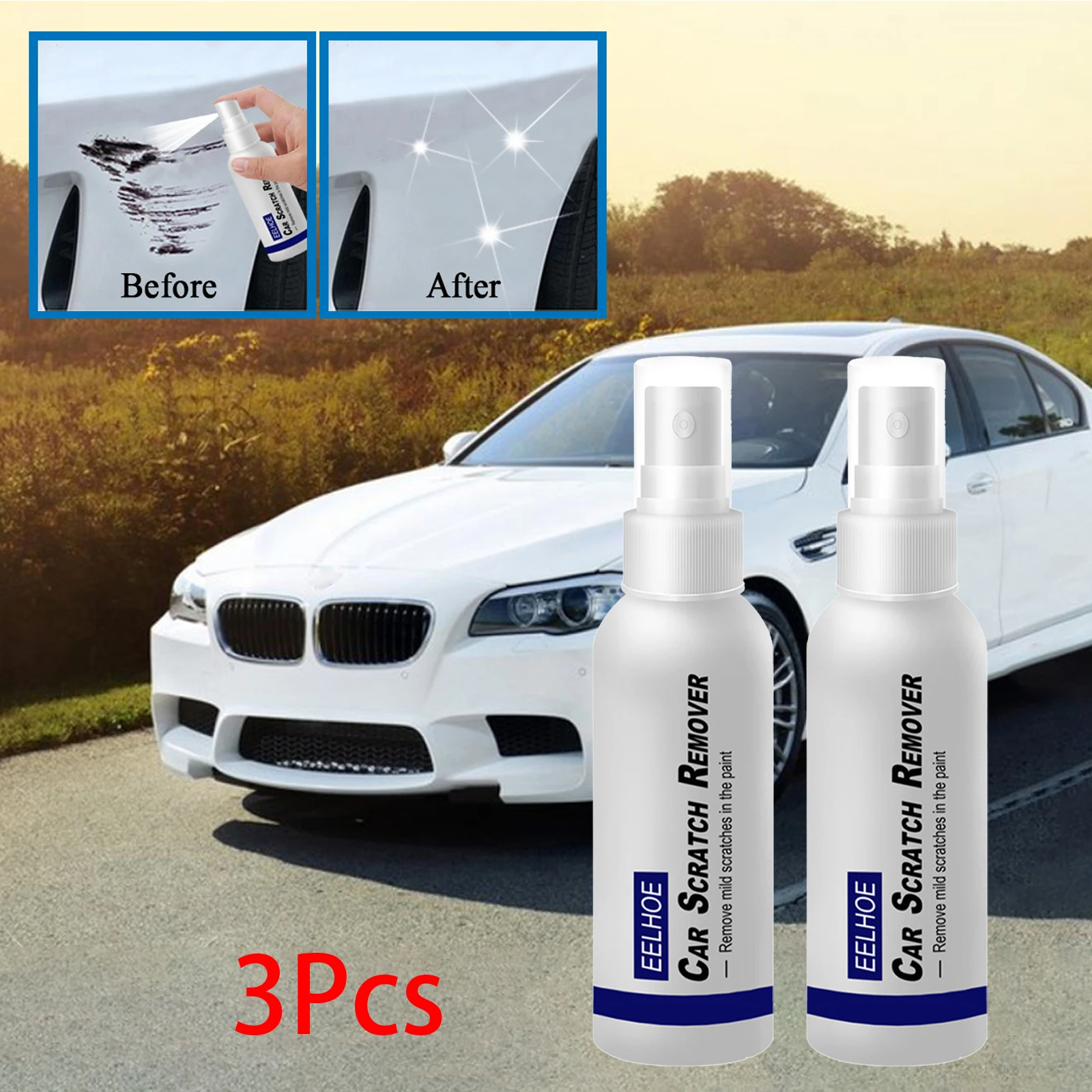 

100ml Car Scratch Remover Accessory Restoring Minor Scrapes Repair spray paint Restorer Spray