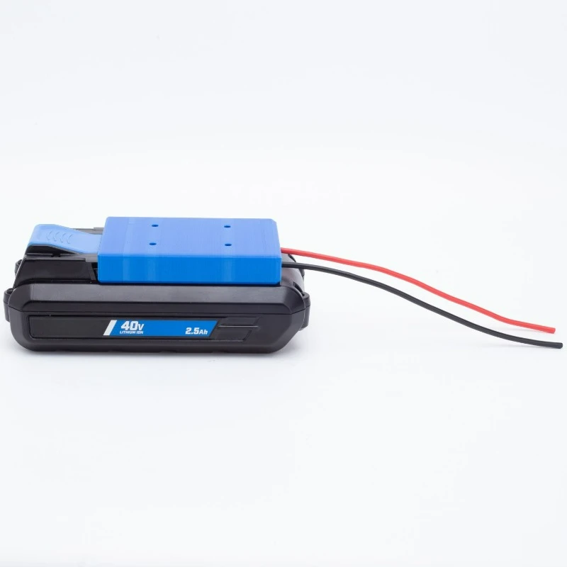 Imagem -02 - Adaptador da Bateria do Li-íon Hlbp Conector do Cabo da Bateria Faça Você Mesmo 40v Hlbp02 Hlbp03 Não Bateria