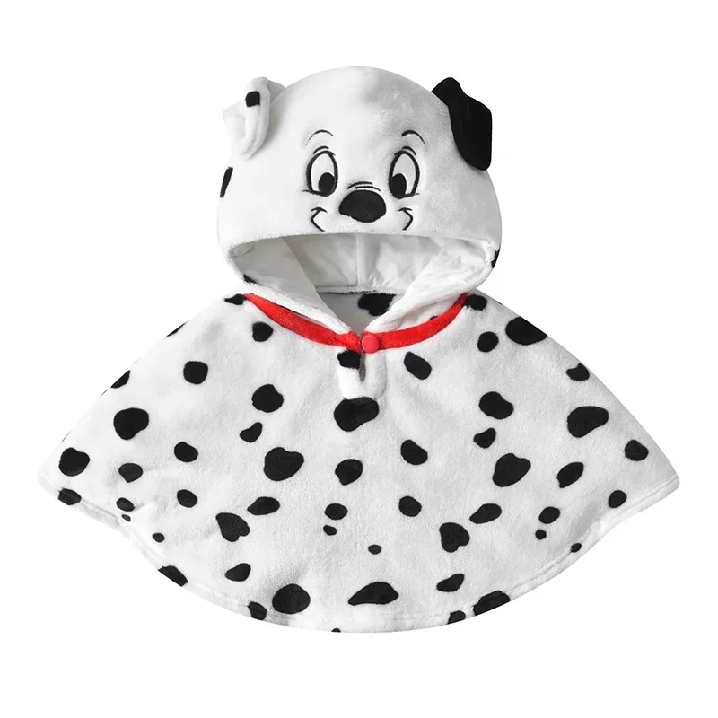 0-3 Years Infant Baby Clothes Winter Warm Cloak Cape Windproof Baby Toddler Outfit Clothing Cartoon Panda  Cute Flannel  Cloak