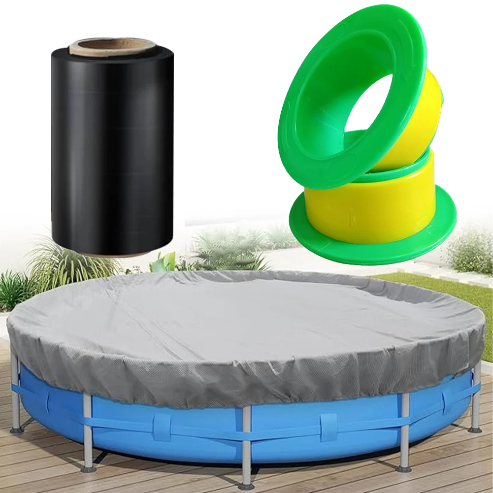 984 Ft. Winter Swimming Pool Impermeable Membrane Stretchable And Strong Covering Membrane Waterproof Liner With Handguard Ring