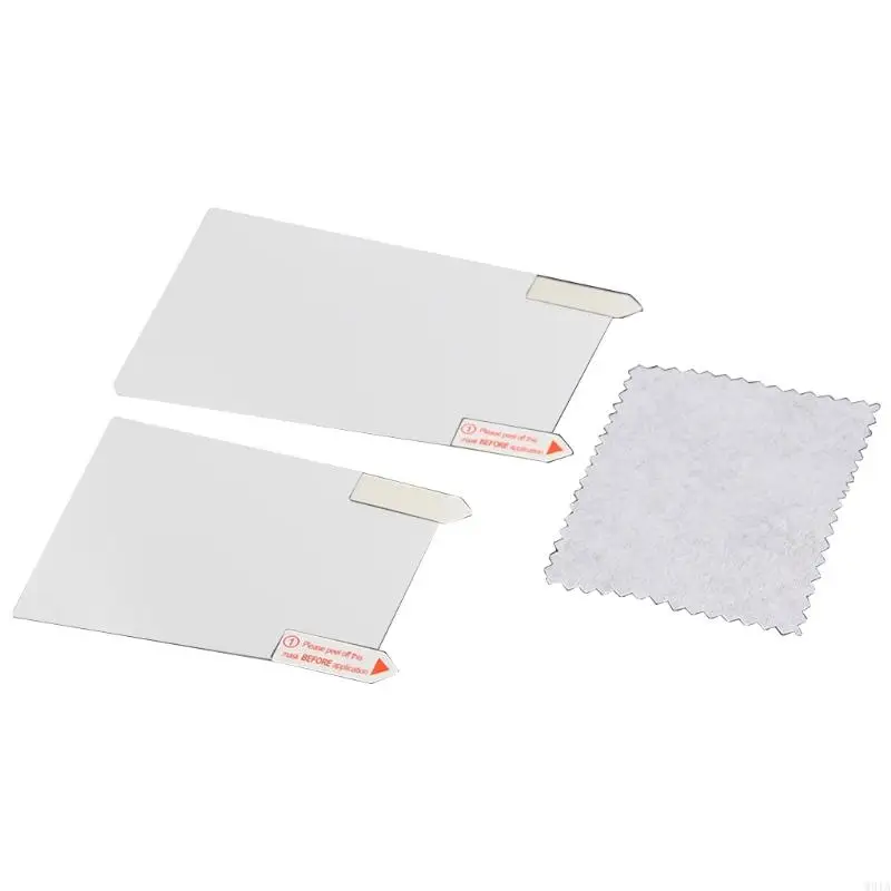 W91A 2 In1 LCD Screen Protective Film Film ด้านล่างด้านล่างใสพื้นผิวตัวป้องกันผิวหน้าปกสำหรับ 3DS XL/LL 3DSXL/3DSLL